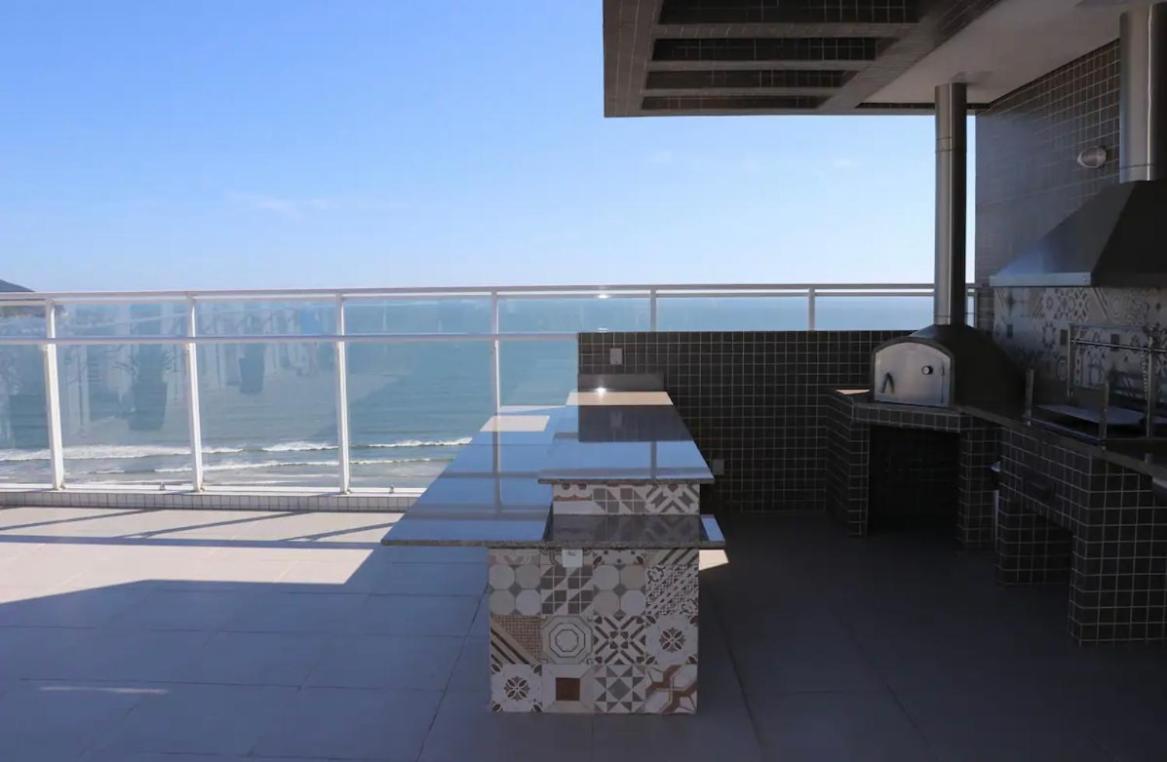 Flat Vista Mar Em Santos Apartment Exterior photo
