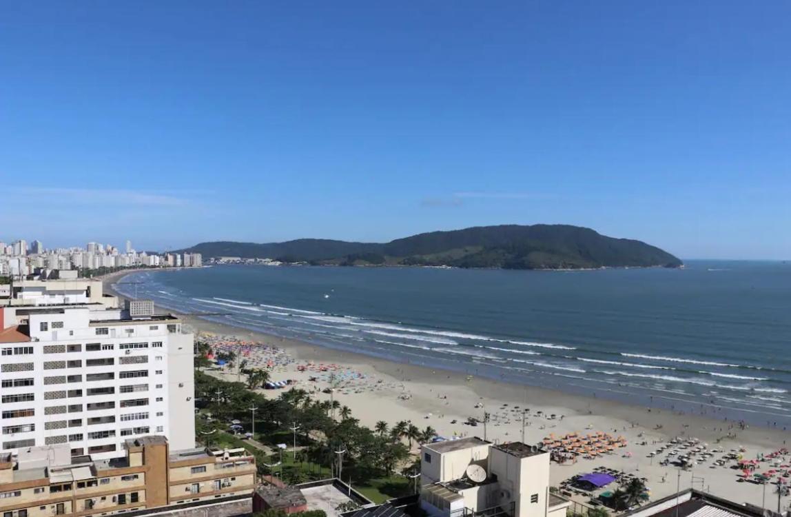 Flat Vista Mar Em Santos Apartment Exterior photo